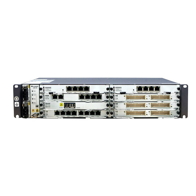 100% New Original 19inch HUAWEI Gpon And Epon Olt MA5680T OLT Fiber Optic Equipment With 1 And 2 SCUN 1 And 2 GICF 1 PRTE