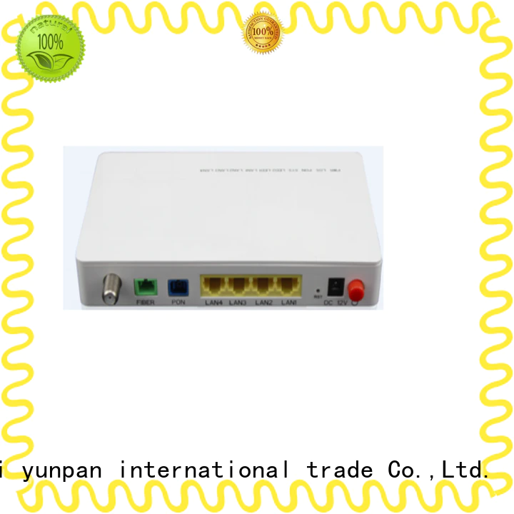 YUNPAN single 4 port onu manufacturer for home